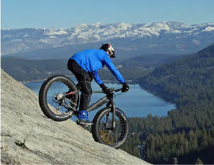 ファットバイクダウンヒル