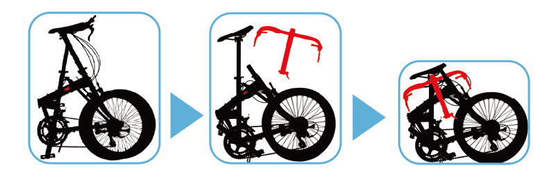 FOLDING BIKE 折りたたみ